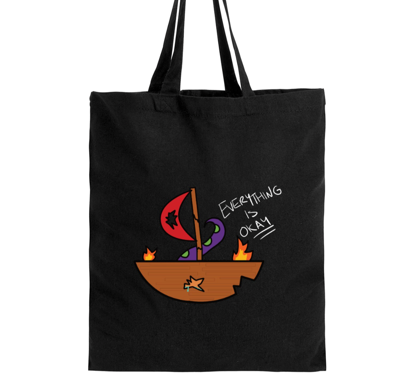 Everything is Okay Tote Bag