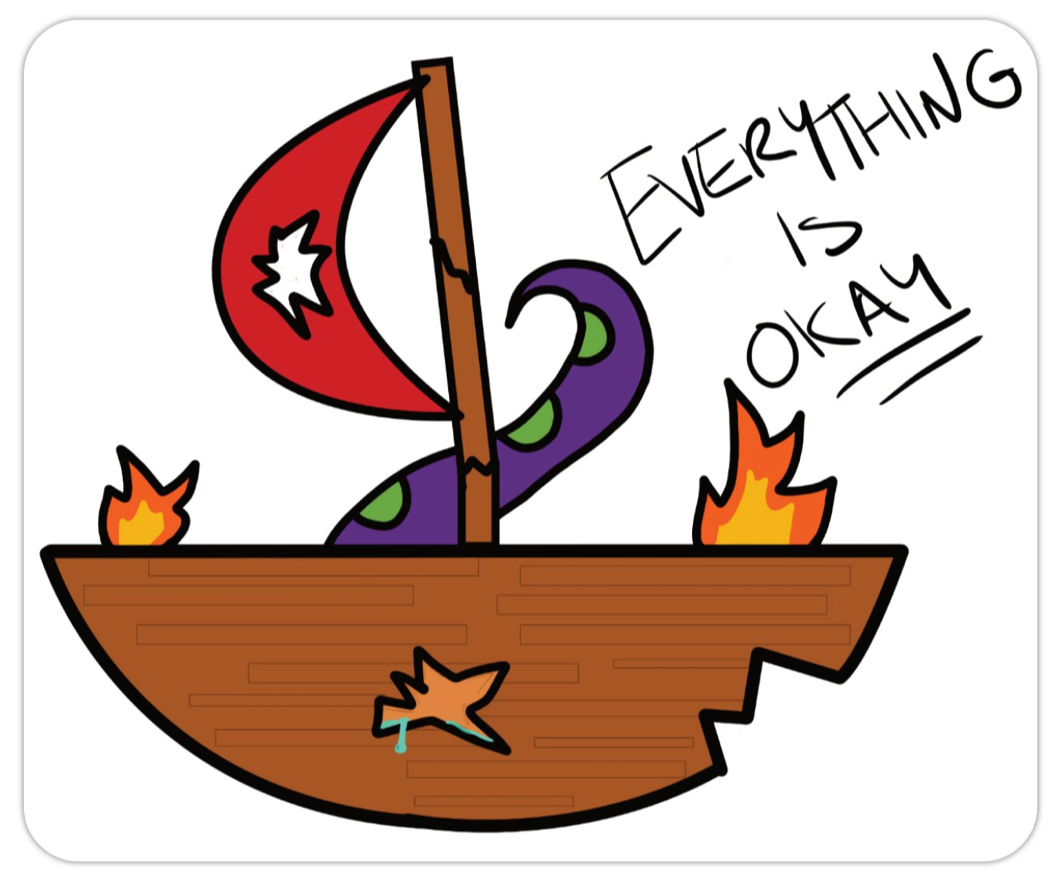 Everything is okay mousepad