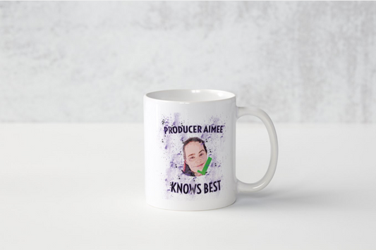 Producer Aimee Knows Best Mug