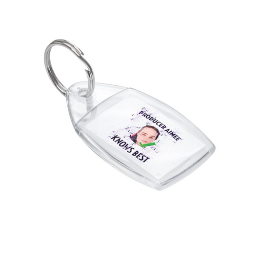 Producer Aimee Know's Best Keyring