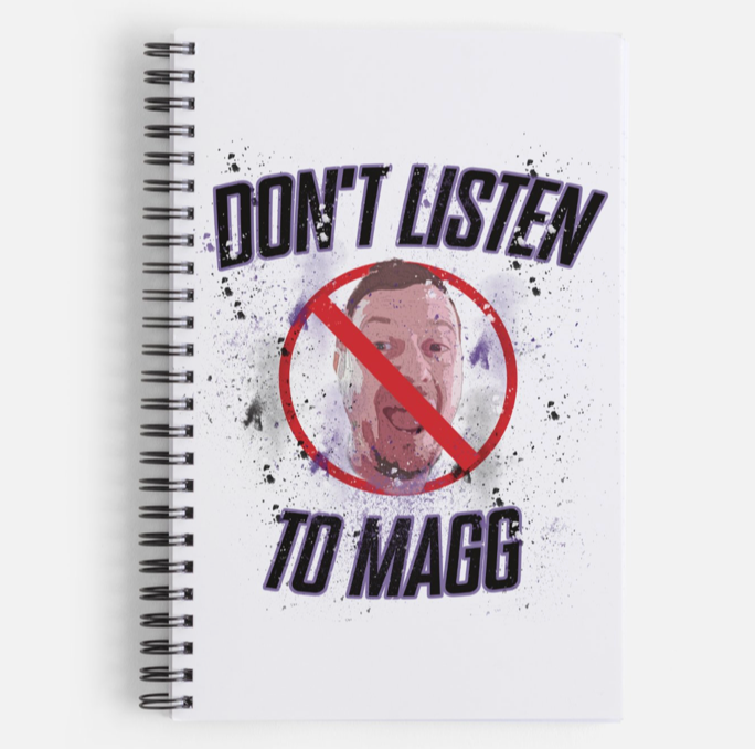 Don't Listen to MAGG Notepad