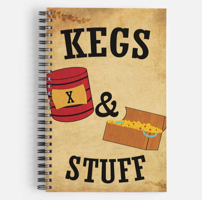 Kegs & Stuff Notepad